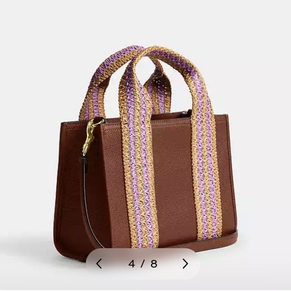 Coach Brown Smith Tote Bag NWT - Picture 2 of 5